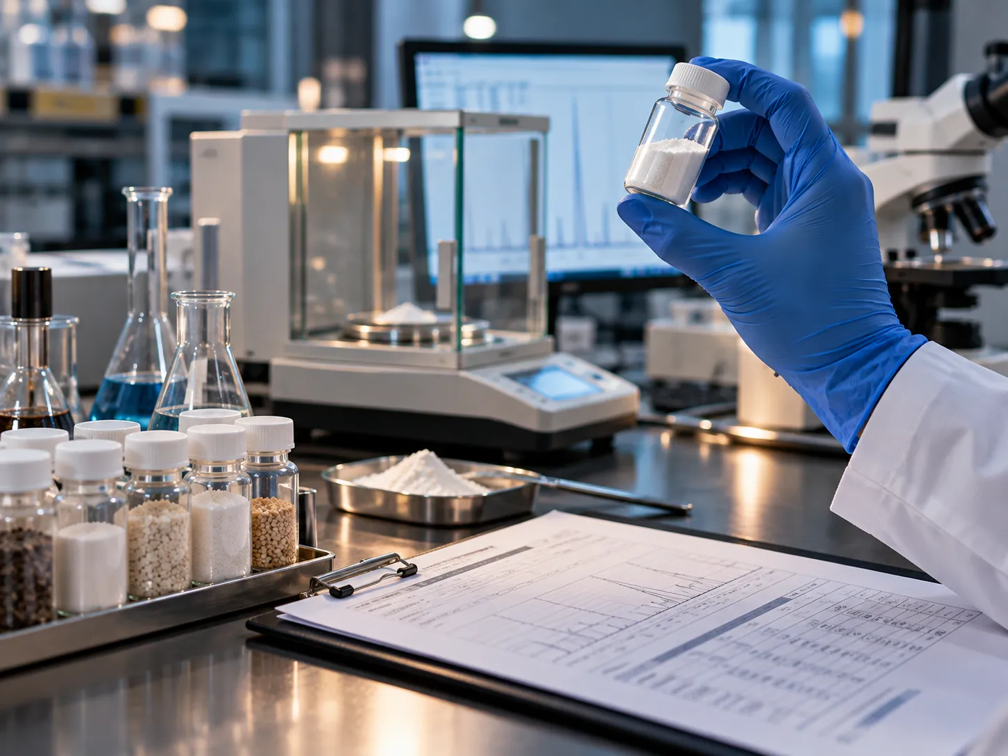 Agrochemical quality assurance, testing and documentation